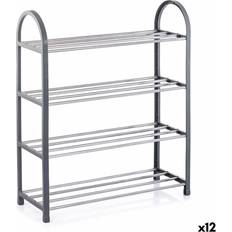 Plastic Shoe Racks Confortime 12-Unit Metal 49.5 x 18.5 x 65 cm Shoe Rack