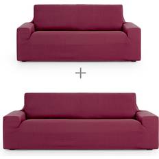 5 personers Sofaer Eysa Bourgogne Cover Sæt 2 Dele Sofa 5 personers