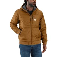 Work Clothes Carhartt Rain Defender Lightweight Insulated Jacket - Brown