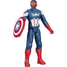 Marvel Superhjältar Leksaker Marvel Captain America Titan Hero Switch