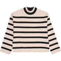 Beige Sweatshirts Kids Only Pullover - Beige/Sort