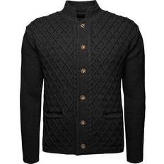 Homme - Laine mérinos Cardigans Vestes En Maille Jonathan - Noir