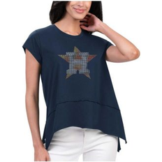 G-III 4Her by Carl Banks Women's Navy Houston Astros Cheer Fashion T-shirt Navy