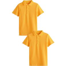 Gelb Poloshirts NEXT Poloshirt 100% Baumwolle für die Schule - Orange