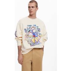 Desigual Oberteile Desigual Donald Sweatshirt - White