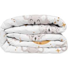 Multicolore Linge de Lit HappyFriday Couvre-Lit Baby Koala 100 x 130 cm Housse de couette Multicolore