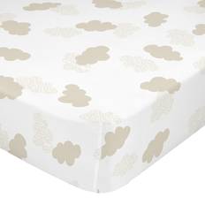 HappyFriday Basic Kids Fitted Sheet 105 x 200 x 32 cm Underlakan Beige (200x)