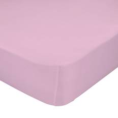 Pink Lagner HappyFriday Basic Kids Pink Fitted Sheet 90 x 200 x 32 cm Lagen Pink (200x)