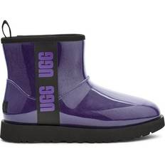 UGG Purple Shoes UGG Classic Clear Mini Boot - Violet Night/Black