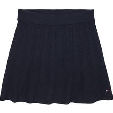 Red Skirts Children's Clothing Tommy Hilfiger Cable Knit Skirt - Navy Blue