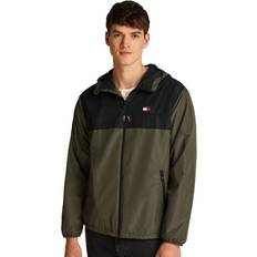 Ropa de abrigo Tommy Jeans Lightweight Fleece Lined Chicago Windbreaker - Fatigue Green