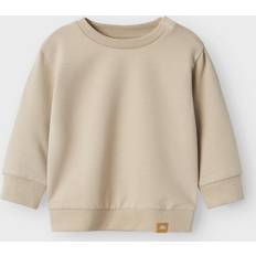 Økologiske Sweatshirts Name It NBNTakki Sweatshirt - Mørkebeige