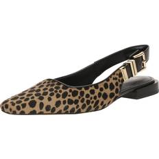 Naturale Tacchi e Décolleté Darrington Sling Flat - Marrone Chiaro/Marrone Scuro