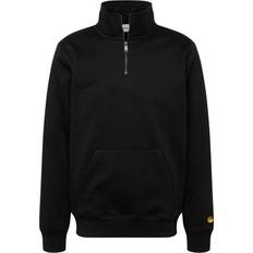 Guld - Sweatshirts Tröjor Carhartt WIP Chase Neck Zip Sweat - Black/Gold