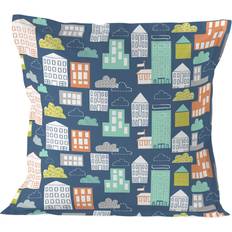 80.0 cm Taies d'oreiller HappyFriday Moshi Pillowcase 80 x 80 cm Pillow Case Multicolour (80x80cm)