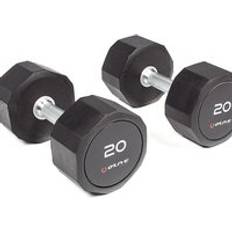 Acciaio Manubri Olive Professional-Style Dumbbell Fitness Noir