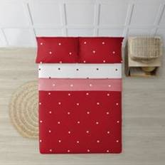 Hemtextil Decolores Flerfärgat Enkel Lakan Set 175 x 270 cm Påslakan Multifärgad