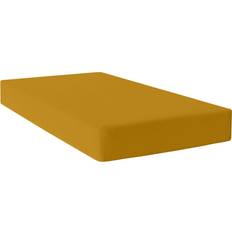 Hemtextil HappyFriday BASIC Fitted Bottom Sheet Senap 140 x 200 x 32 cm Underlakan Gul (200x140cm)