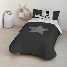Batman Nordisk Duvet Cover 155 x 220 cm Påslakan Multifärgad, Grå