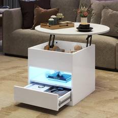 Furniture Metro Lane Round Lift Top 80 x 80 x 49.5 cm Coffee Table