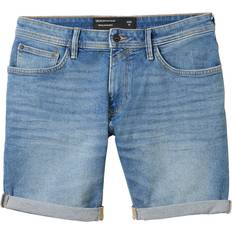 Denim Bermuda Jeans - Light Stone Blue Denim