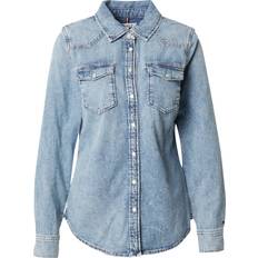 Tommy Hilfiger Damen Blusen Tommy Hilfiger Bluse - Blue Denim