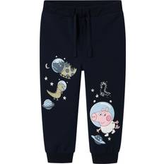 Peppa Pig Kinderkleding Name It Peppa Pig Broek - Navy/Lichtblauw/Rosa/Wit