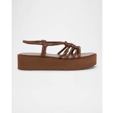 Gianvito Rossi Højhælede sko Gianvito Rossi Læder Sandal Dame - Brun