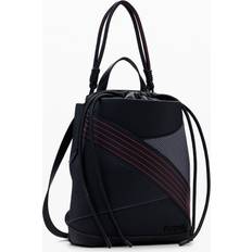 Skinn Skolväskor Desigual Quilted S Backpack with Topstitching - Material Finishes