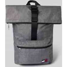 Tommy Hilfiger Dam Ryggsäckar Tommy Hilfiger Essential Textile Roll-Top Backpack - Zinc Grey