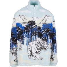 Karl Kani Bekleidung Karl Kani Ice Tiger Pullover - Blau/Grau/Schwarz/Weiß