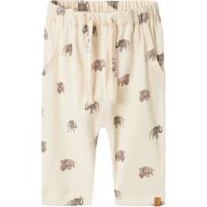 Beige Bukser Lil'Atelier Gavo Ert Loose Bukser - Lil