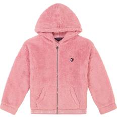 Tommy Hilfiger Hoodies Children's Clothing Tommy Hilfiger Minky Zip Front Hoodie - Light Pink