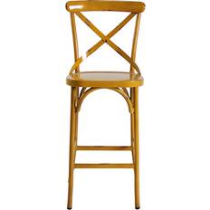 Yellow Seating Stools August Grove Ellard Counter Yellow 115cm H X 51cm W X 41cm D Seating Stool