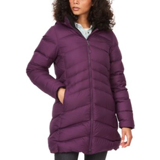 Marmot Women Coats Marmot Montreal Hooded Faux-Fur Trim Coat - Purple Fig