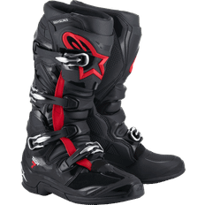 Alpinestars Tech 7 Crosstövlar - Svart/Röd Unisex