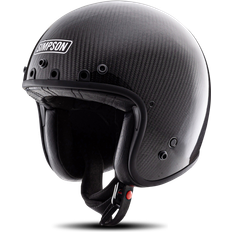 Simpson Open Face Helmet - Black