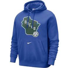 Nike Milwaukee Bucks City Edition Club Pullover Hoodie