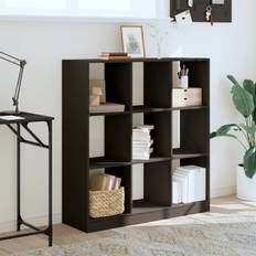 Furniture Latitude Run Bookcase Concrete Grey 102 x 32 x 108 cm Book Shelf