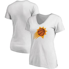 T-shirts Fanatics Women's White Phoenix Suns Primary Logo Team V-Neck T-shirt White