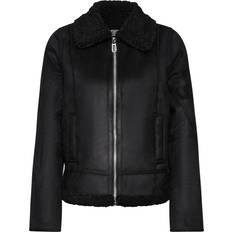 Street One Polyester Jackets & Women's Coat - Black