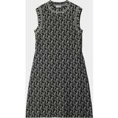 Burberry Dresses Burberry B Charm Wool Blend Dress - Black