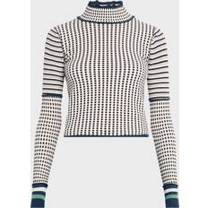 Beige - Roll Neck Jumper Jumpers Free People Gamer Cuff Turtleneck Sweater - Ivory Combo