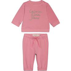 Babys - Grau Sonstige Sets Calvin Klein Logo-Trainingsanzug für Babys