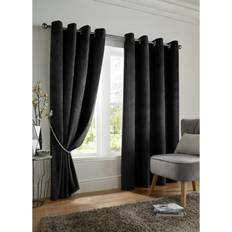 Etta Avenue Polyester Eyelet Room Darkening Curtains 228cm x 182cm Drop