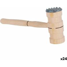 Quttin Kitchen 26 x 11 x 5 cm Metal and Beech Wood Meat Hammer