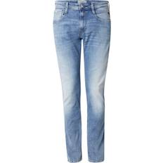 Replay Anbass Slim Fit Bio - Ljusblå