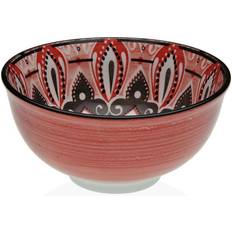 Rød Salatskåle Versa tile Red Ceramic Snack 11.5 x 6 x 11.5 cm Salad Bowl