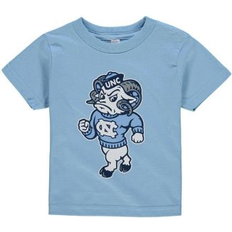 Two Feet Ahead Baby Boys and Girls Big Logo T-shirt - Carolina Blue