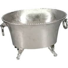 Aluminium Ishinkar Home ESPRIT Silver Aluminium Iskylare 45 x 36,5 x 26 cm Ishink